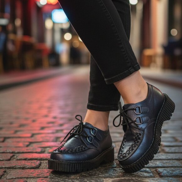 T.U.K. Men’s/Women’s Creeper Shoes Men’s Size 6/ Women’s 7.5 - Picture 3 of 9